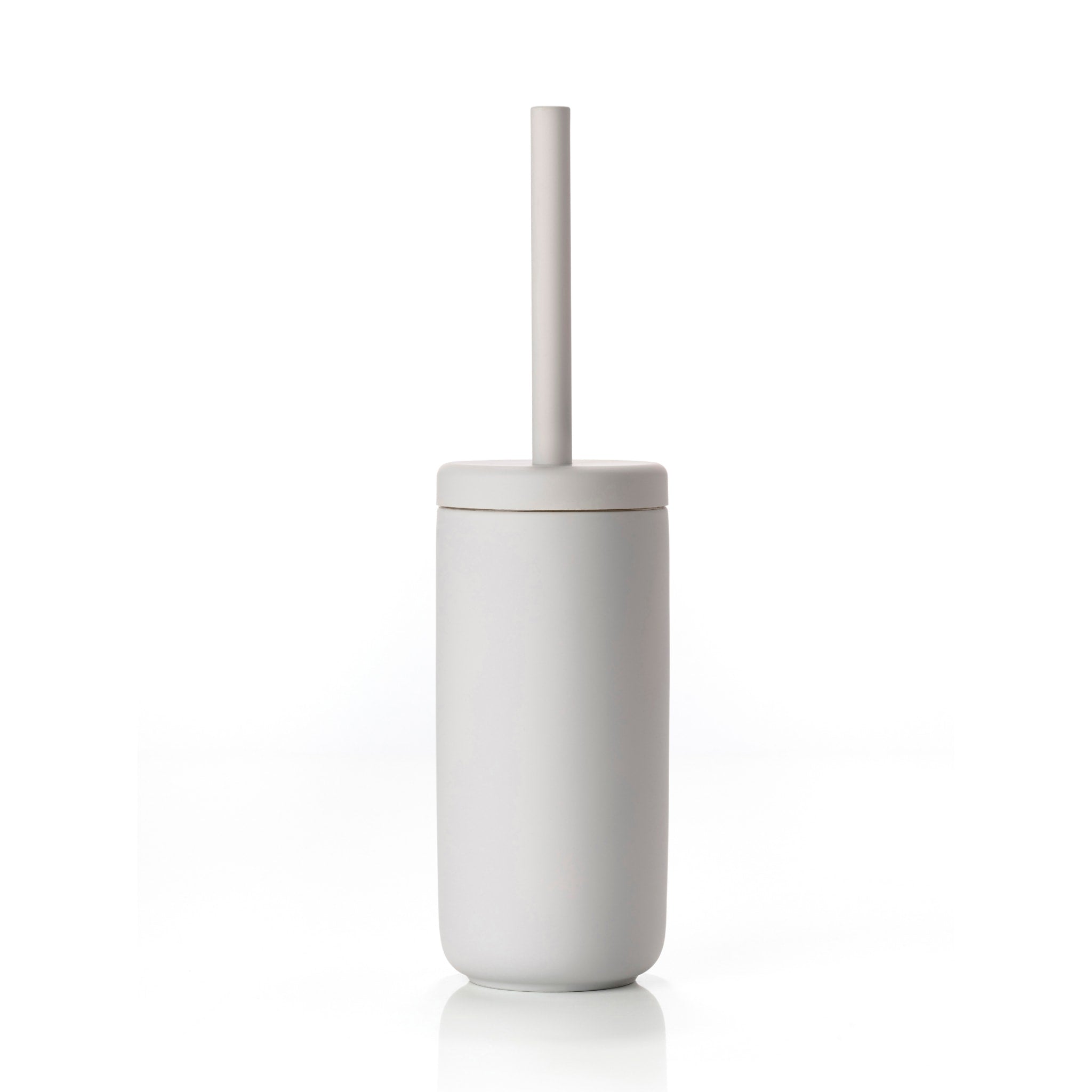 ZONE DENMARK Ume Toilet Brush in Soft Grey - Modern Bathroom Cleaning Tool for Hygienic Home