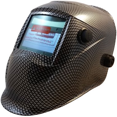 Hydro Dipped Auto Darkening Welding Helmet - Carbon Fiber Design for Arc Welding, MIG, TIG & Plasma Cutting | UV/IR Protection for DIY & Professional Metalwork