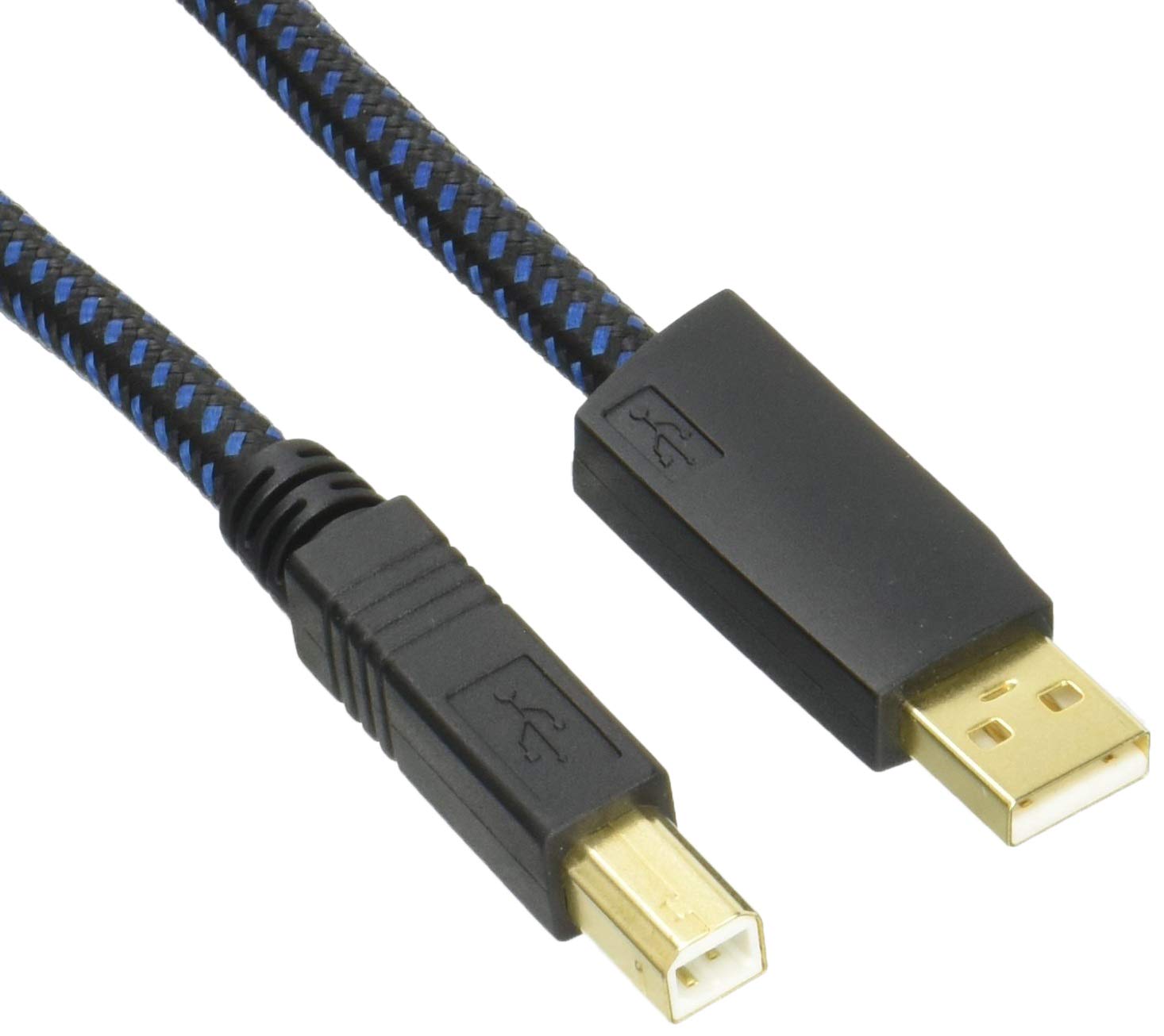 FURUTECH ADL High-Speed USB 2.0 Cable (480Mbps) - A to B Type - 1.2ft/0.6m for Audio Interfaces, Printers & Studio Equipment - FORMULA2B0.6 Model