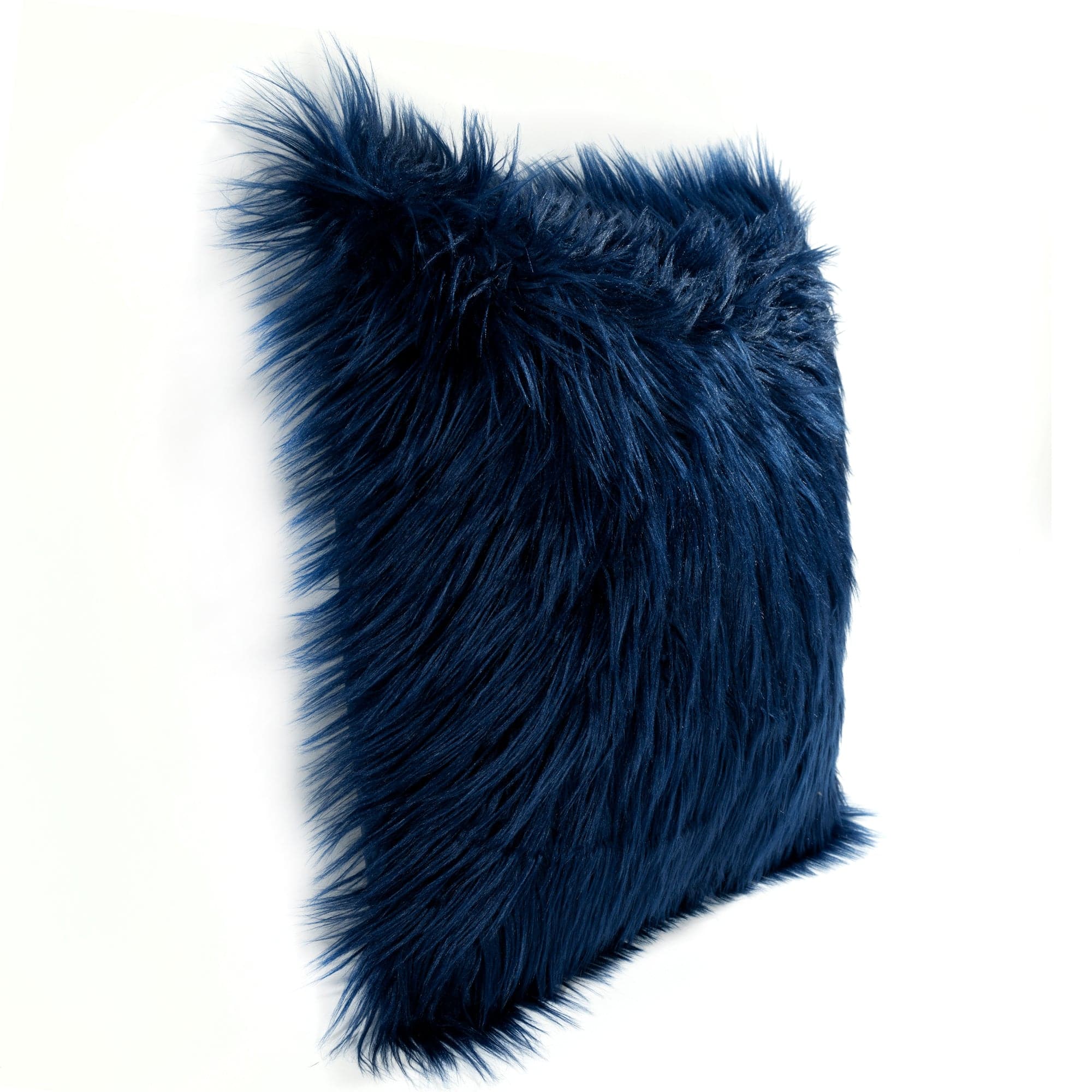 Soft Mongolian Luca Faux Fur Pillow Cover - Luxury Decorative Throw Pillow Case for Sofa, Bed, Couch - Cozy Home Decor for Living Room & Bedroom