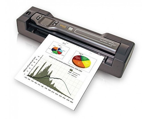 PDSDK-ST470R-VP Magic Wand Portable Scanner ST470 with Docking Station - High-Speed Document Scanning for Office, Home & Business Use