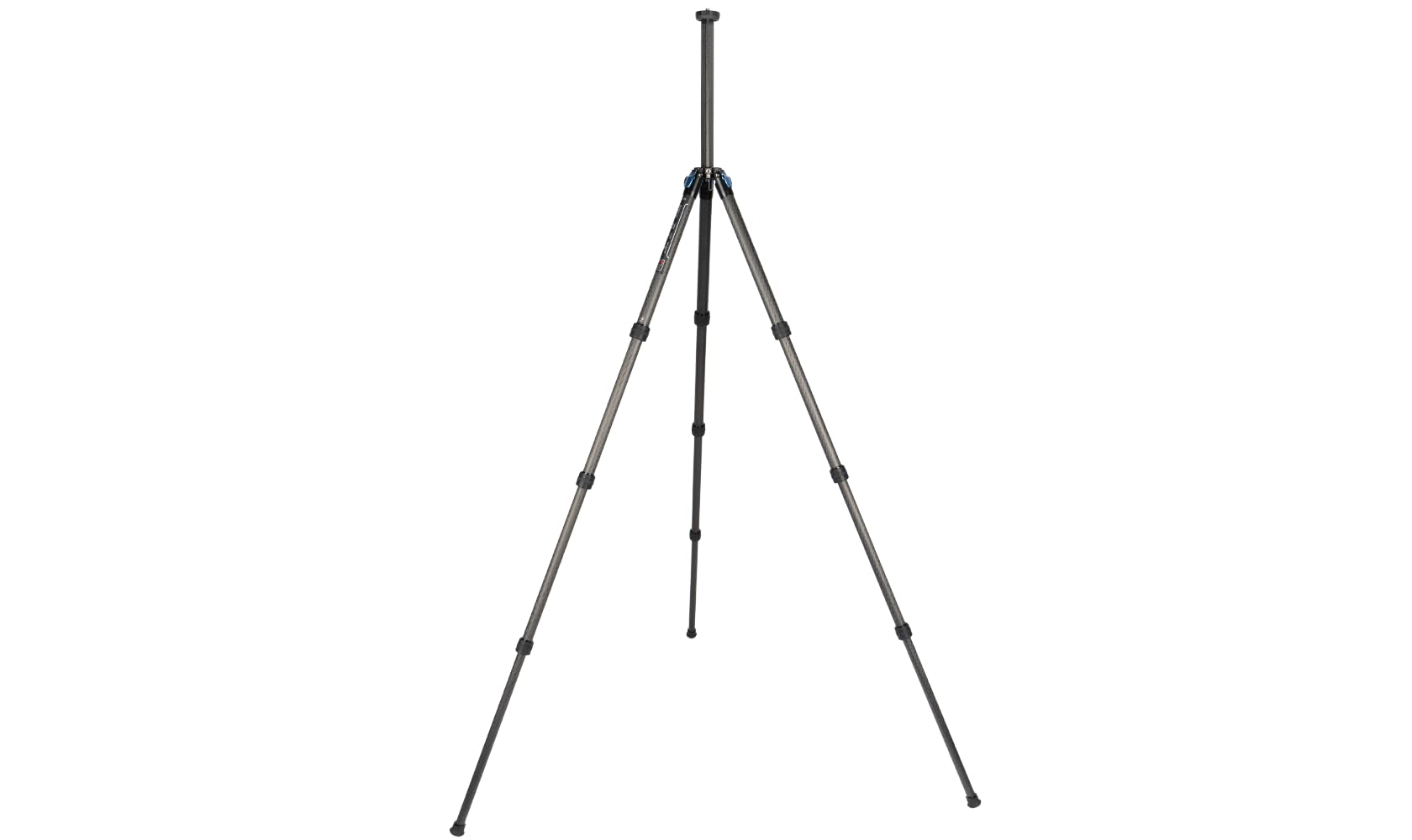 SIRUI ST-124 Carbon Fiber Tripod with Triangular Center Column - Waterproof Travel Tripod for DSLR Cameras, 4-Section Adjustable up to 62.2in, 26lbs Load Capacity - Perfect for Outdoor Photography, Hiking, Travel & Vlogging
