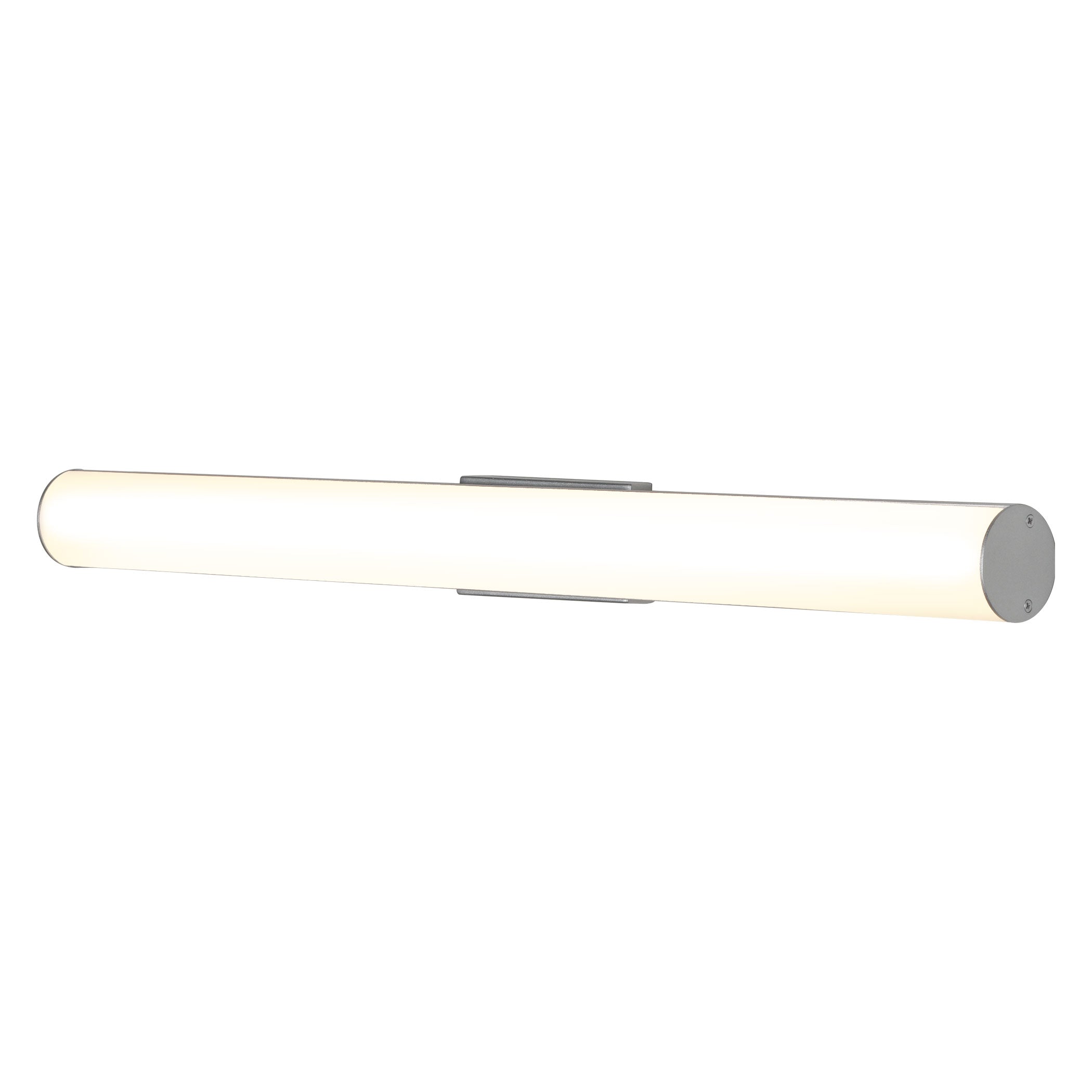 VONN Procyon VMW11600AL 24-Inch Circular AC LED Vanity Light in Silver - Perfect for Bathroom Makeup Mirror Lighting & Dressing Room Illumination