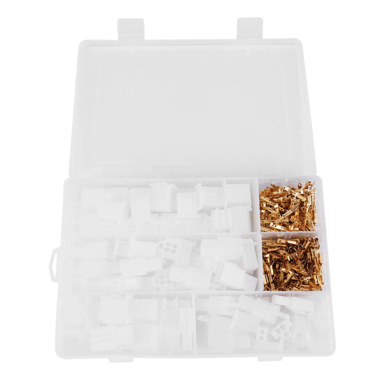 Heat Shrink Wire Connectors Kit - Male & Female Spade Crimp Terminals Assortment for Electrical Wiring | Automotive, Marine & DIY Projects