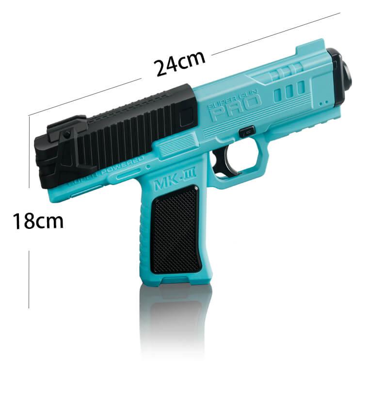 MK 3 Clip Fed Darts Blaster - High Performance Foam Dart Gun for Nerf Battles, Outdoor Games & Target Practice | Compatible with Most Standard Nerf Darts