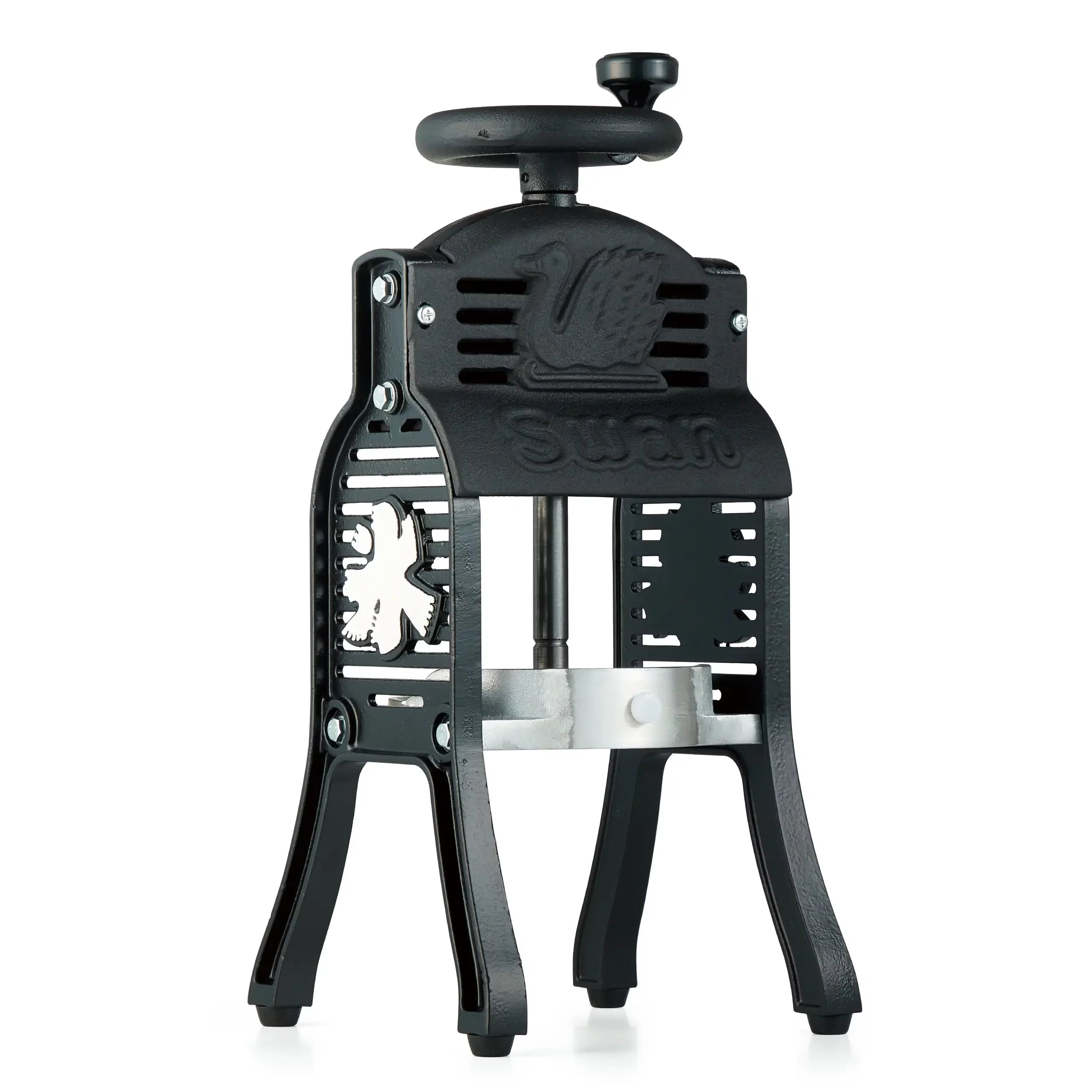 Premium Ikenaga Black Swan Kakigori Shaved Ice Machine - Commercial Snow Cone Maker for Home & Business - Perfect for Parties, Events, and Summer Treats