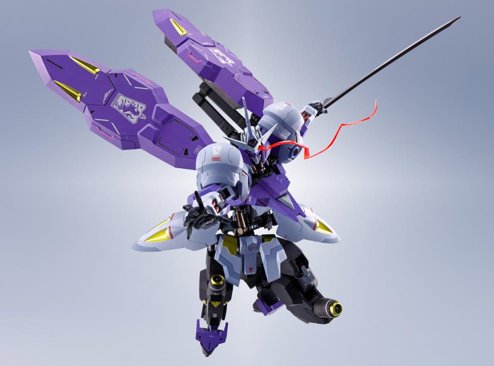 Bandai Metal Robot Spirits Gundam Iron Blooded Orphans Kimaris Vidar Action Figure - High-Quality Collectible Model Kit for Anime Fans & Gundam Enthusiasts - Perfect for Display, Photography & Play