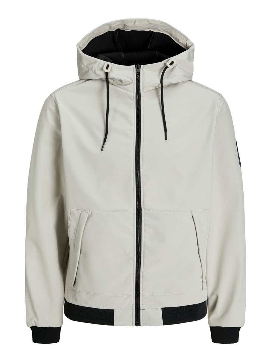 JACK & JONES Men's Classic Hooded Jacket for Outdoor & Casual Wear