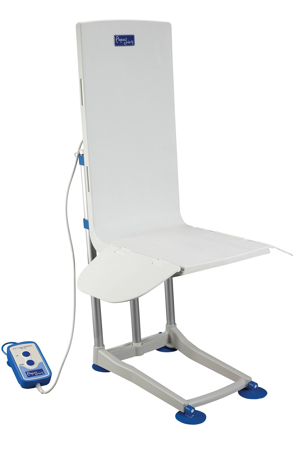 AquaJoy BL200 DR Saver Fixed Back Bath Lift - Safe & Reliable Bathing Aid for Elderly & Disabled - Perfect for Home Use & Assisted Living Facilities
