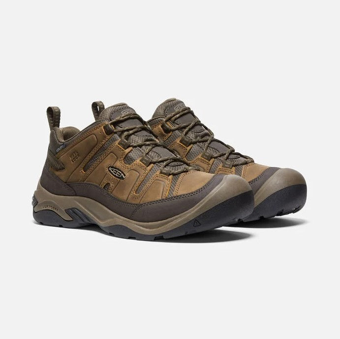 KEEN Circadia WP Men's Waterproof Hiking Boots - Lightweight & Durable Outdoor Shoes for Trekking, Camping & Trail Adventures