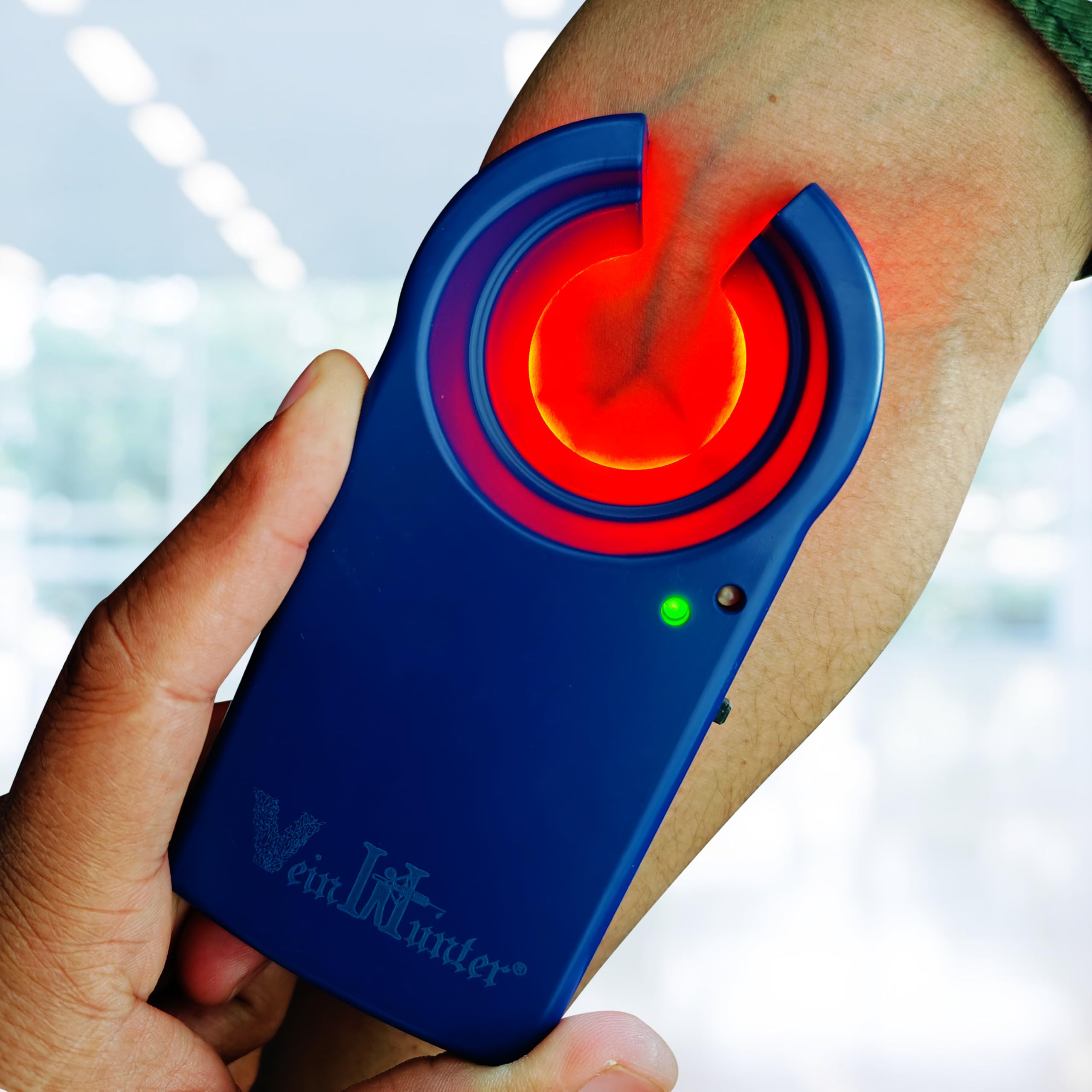 **LED Infrared Vein Finder Glasses for IV Access & Phlebotomy - Vein Detection Device for Doctors, Nurses & Home Use | Medical, Emergency & DIY Scenarios**