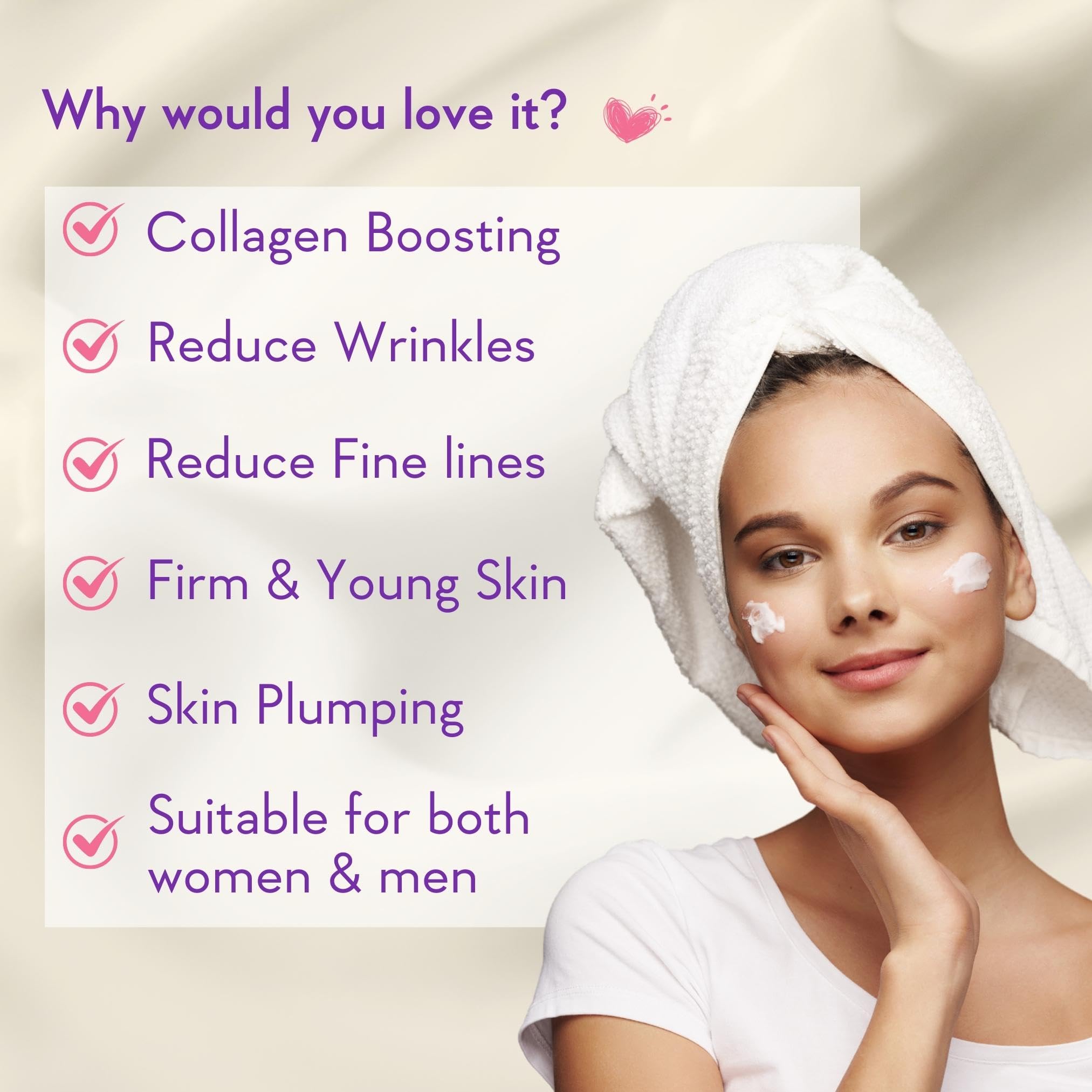 WishCare Collagen Boosting Advanced Repair Night Cream with Retinol, Niacinamide & Natural Oils - Anti-Aging, Firming & Plumping Face Moisturizer - 50g - Perfect for Nighttime Skincare Routine & Dry Skin Care