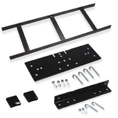 5' Runway Rack to Wall Kit - Heavy Duty Wall Mounted Display System for Retail Stores, Boutiques and Fashion Showrooms (Perfect for Clothing, Accessories and Merchandise Display)