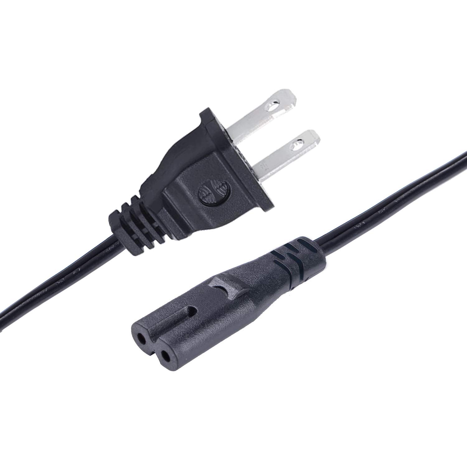 8Ft Replacement Power Cord for HP Envy 6055 Pro 6455 6420 6542 Printers | 2 Prong AC Power Cable | Perfect for Home Office & Small Business Printing Needs