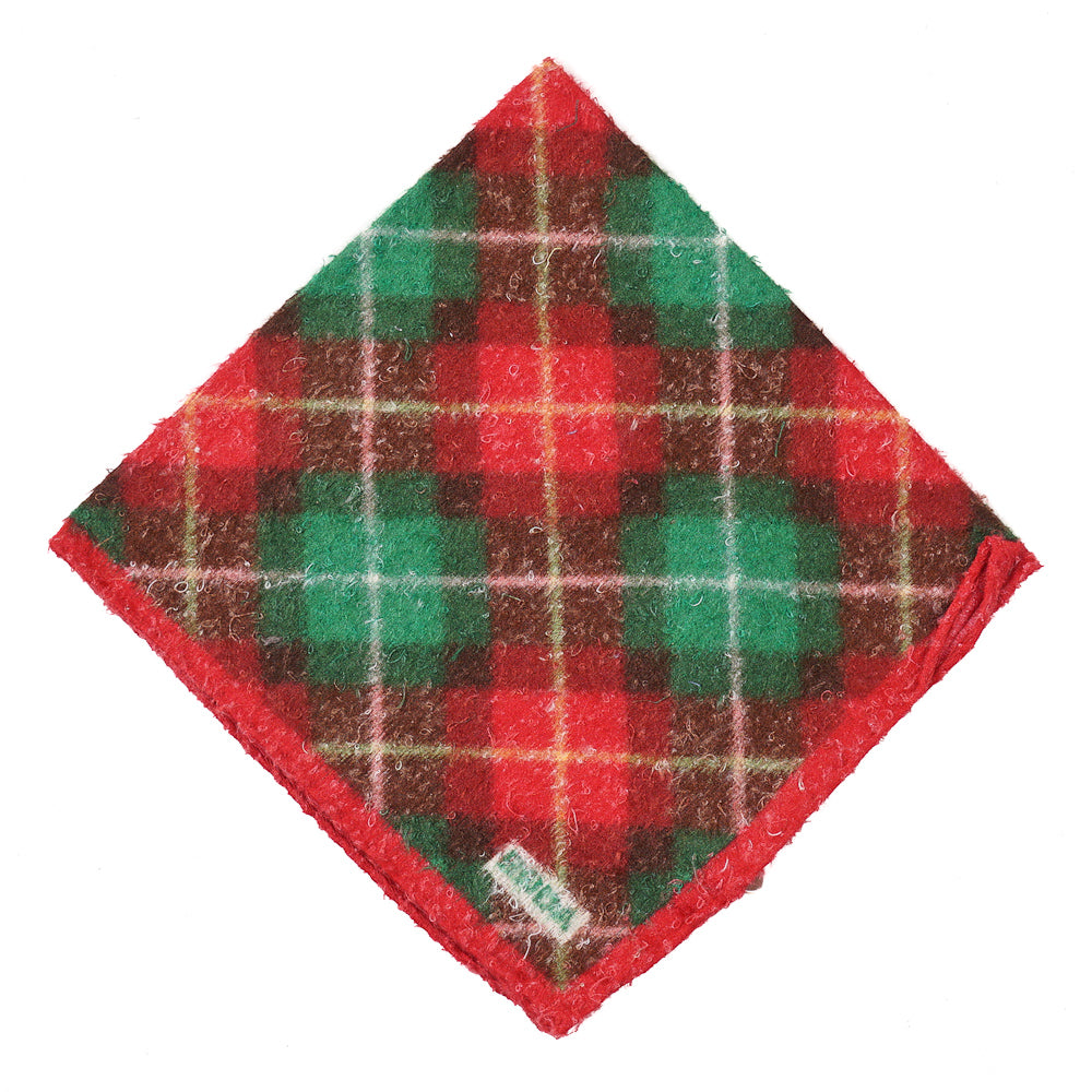 Roda Check Print Pocket Square - Classic Men's Fashion Accessory for Weddings, Business & Formal Events