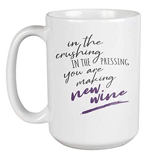 15oz Inspirational Christian Song Lyrics Coffee Mug - Perfect for Tea, Bible Study & Gift Giving