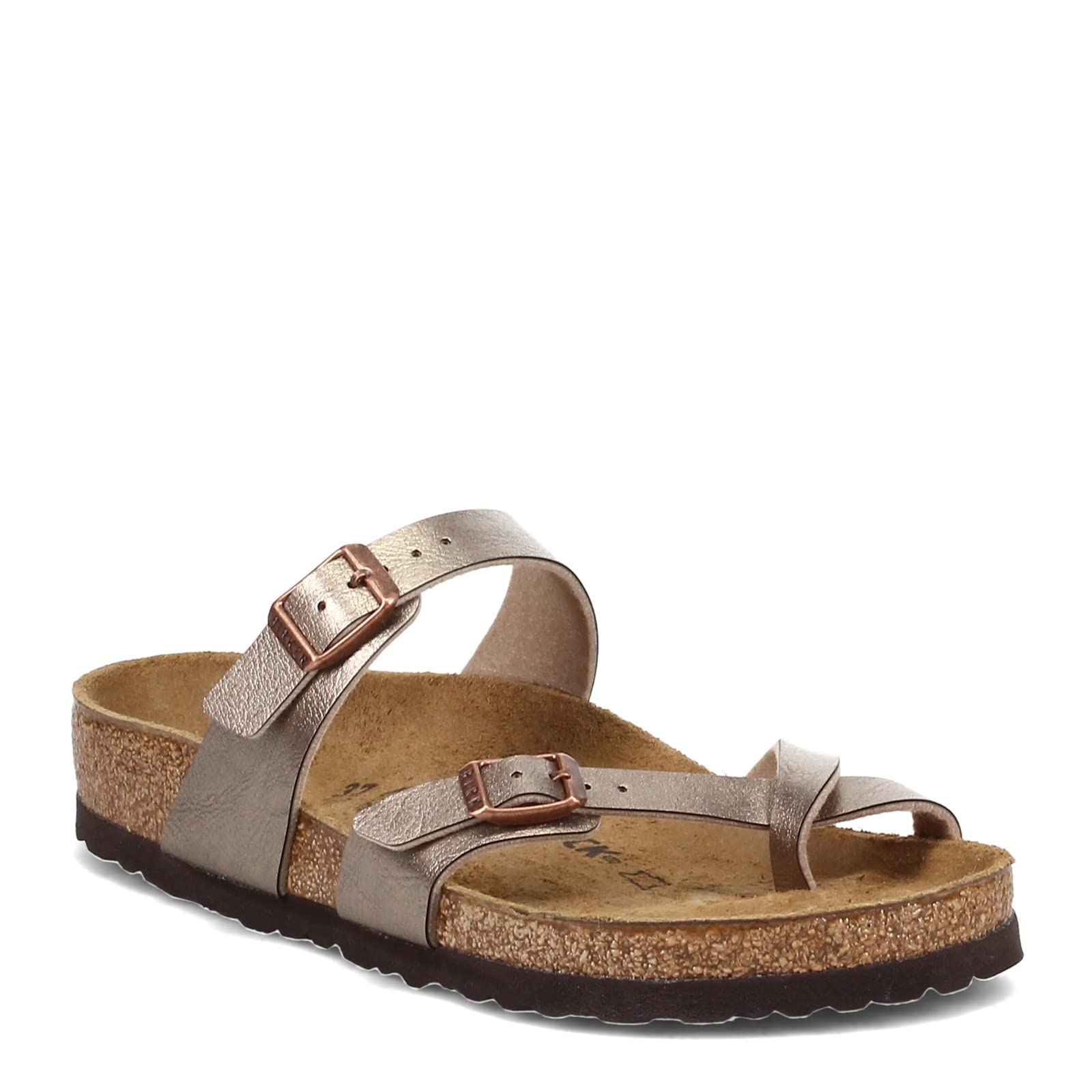 Birkenstock Mayari GRCFL Taupe Sandals - Women's Size 41 (US 10-10.5) | Comfortable Cork Footbed | Summer Casual Shoes for Beach, Walking & Everyday Wear
