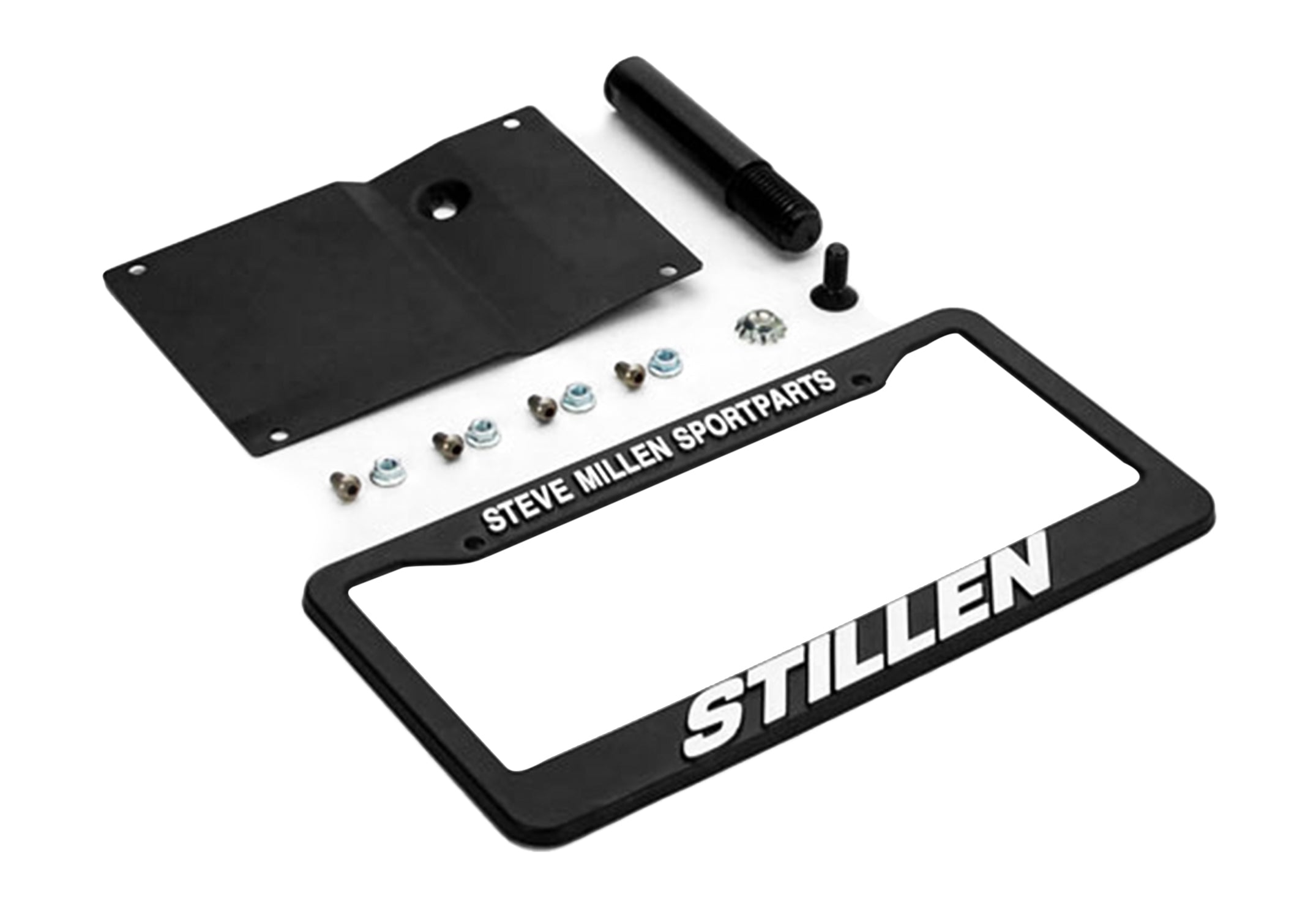 2007-2009 Nissan Sentra Front License Plate Bracket Relocator Kit - No Drill Installation for Custom Car Styling & Off-Road Vehicle Modifications