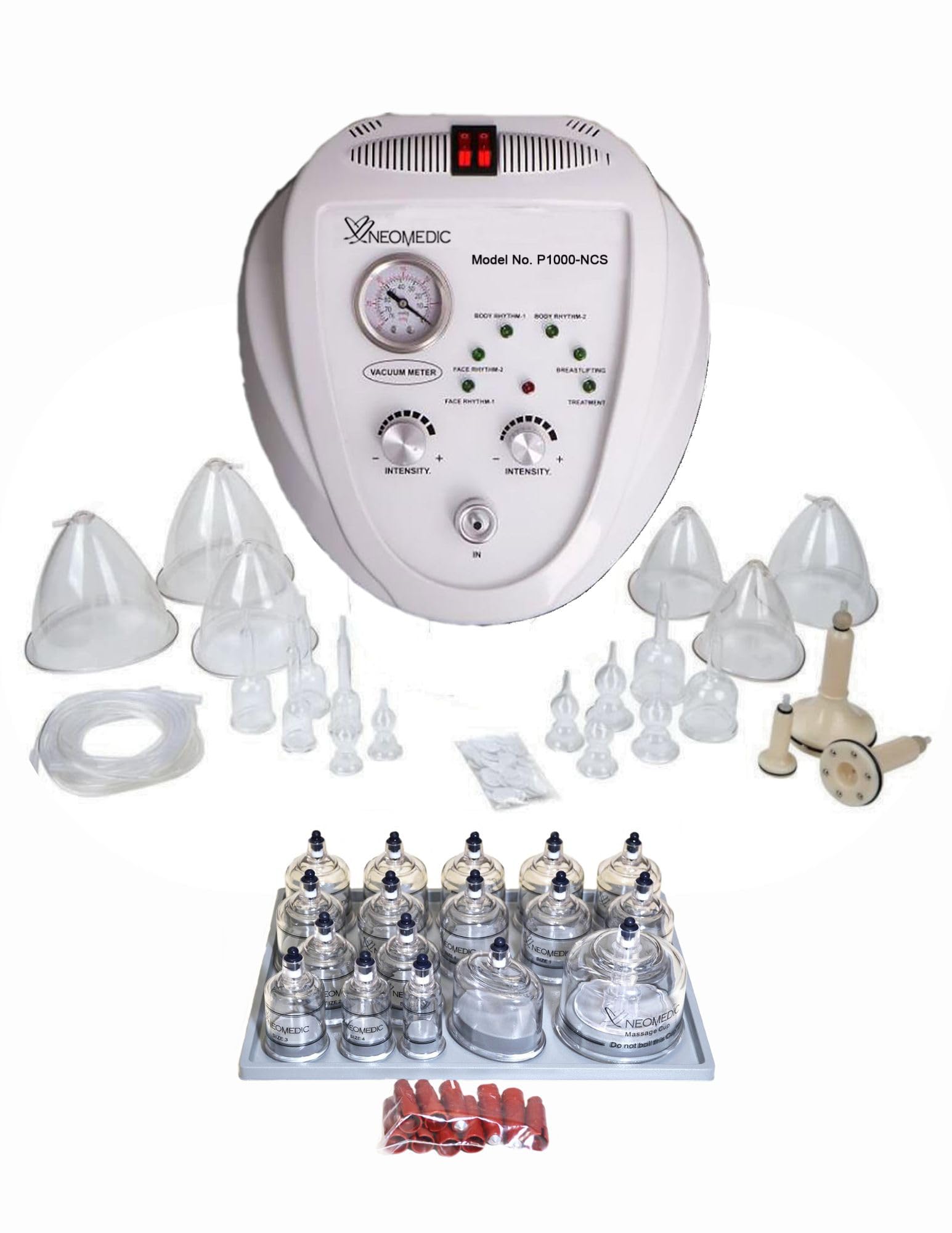 Professional Electric Vacuum Cupping Therapy Set - Pain Relief & Muscle Relaxation for Home Use - Perfect for Back Pain, Cellulite Treatment & Sports Recovery