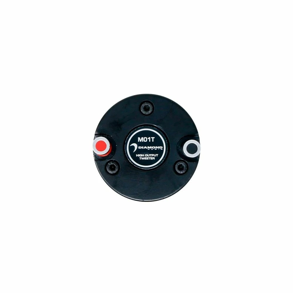 Diamond Audio M01T 200W Peak (100W RMS) Super Tweeter for Harley Motorcycles - High Performance Compression Bullet Style Tweeter for Enhanced Audio Clarity | Perfect for Motorcycle Upgrades, Car Audio Systems & Off-Road Vehicles