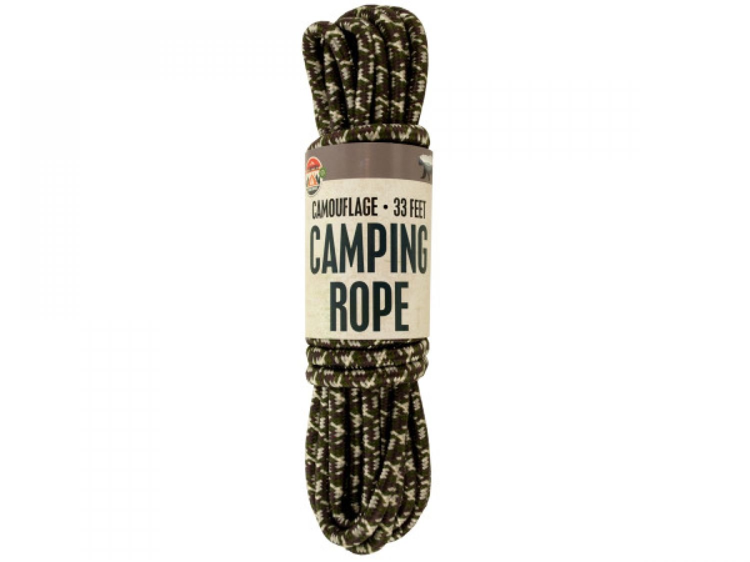 4-Pack Camouflage Camping Rope - Heavy Duty Outdoor Paracord for Survival, Hiking & Backpacking | Perfect for Emergency Shelter, Gear Repair & Wilderness Adventures