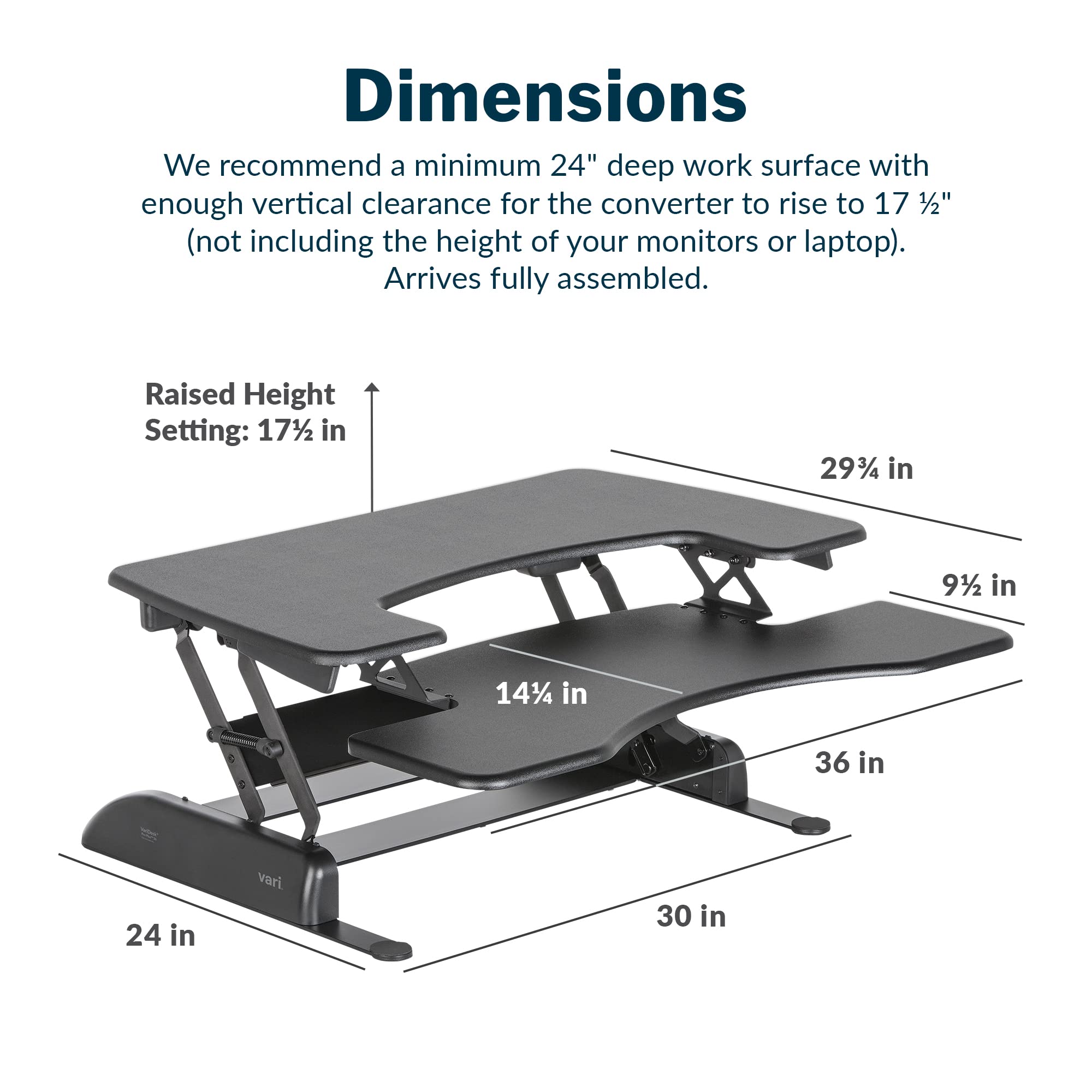 VariDesk Pro Plus 36