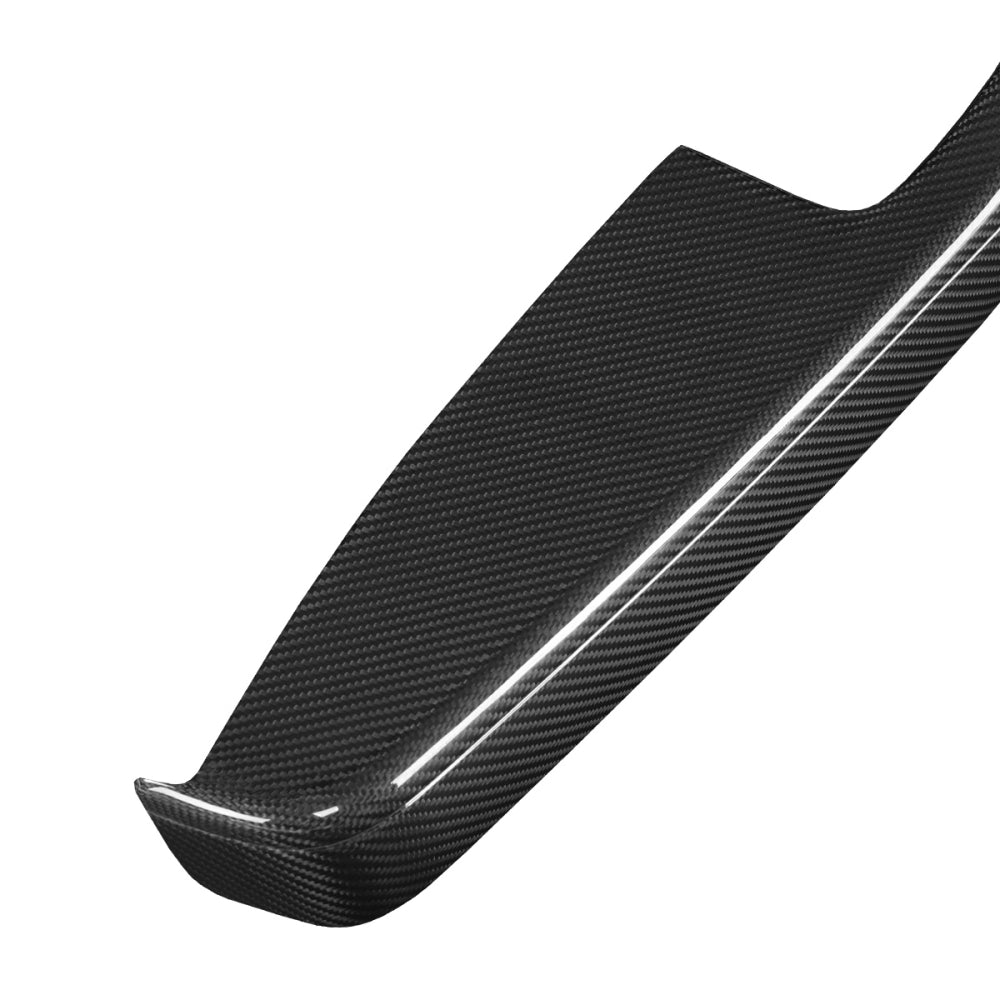 Premium Real Carbon Fiber Armrest Covers for Tesla Model 3 Highland 2024+ (4-Piece Set) - Front & Rear Door Protection - Luxury Interior Upgrade for Enhanced Driving Comfort