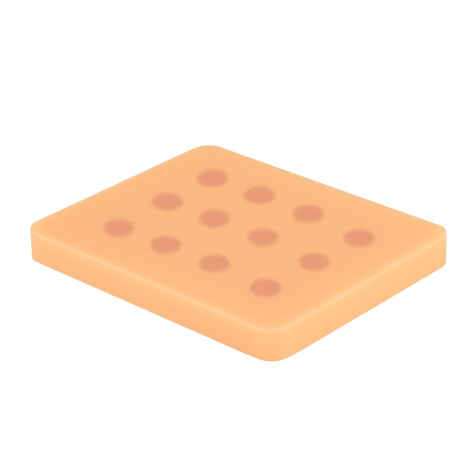 Nurse Intradermal Injection Training Pad - Medical Student Practice Pad with Artificial Skin-Like Texture - Perfect for IV & Injection Technique Training in Nursing Schools & Clinical Settings