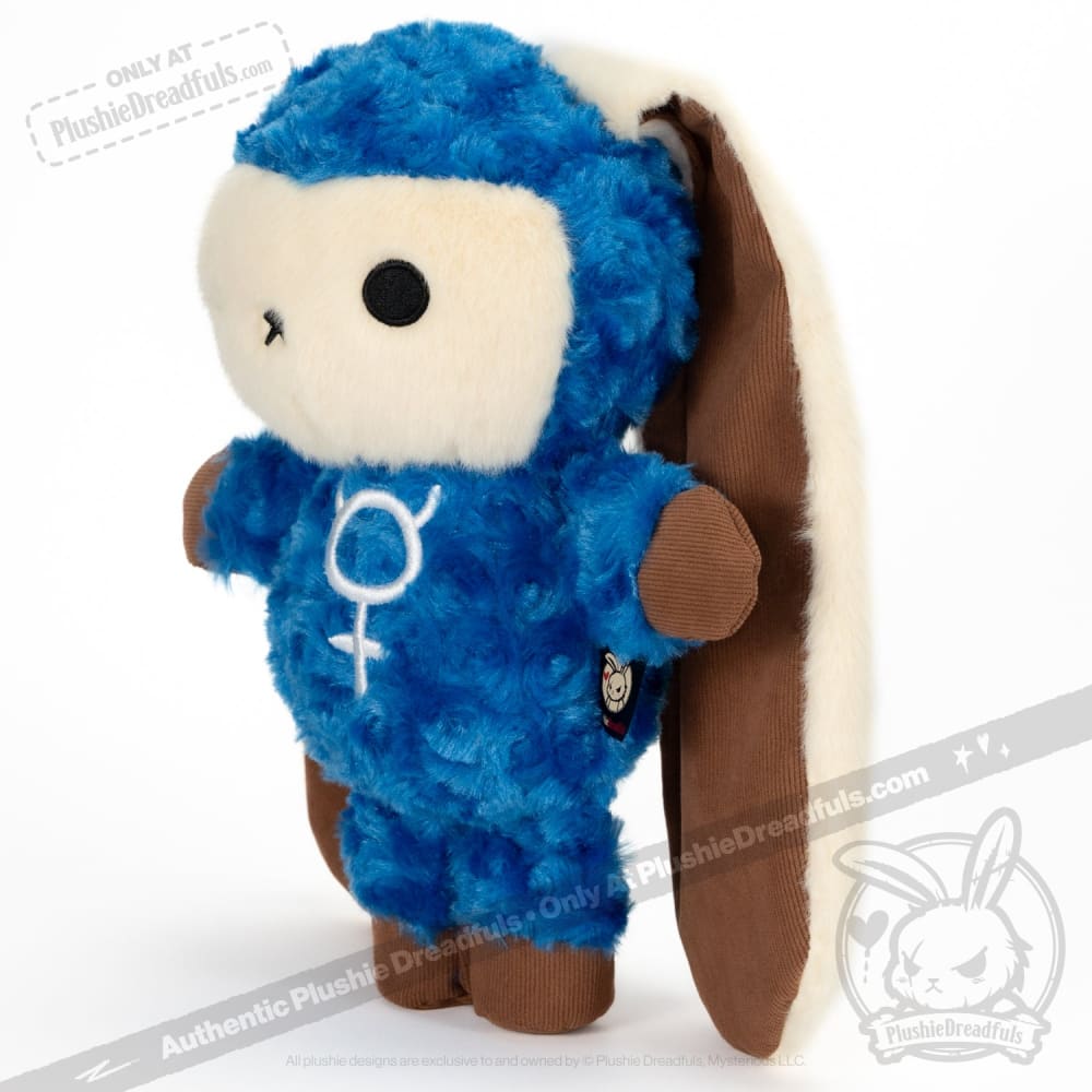 Plushie Dreadfuls Functional Neurological Disorder Rabbit Stuffed Animal - Soft Huggable Plush Toy for Anxiety Relief, Comfort & Awareness