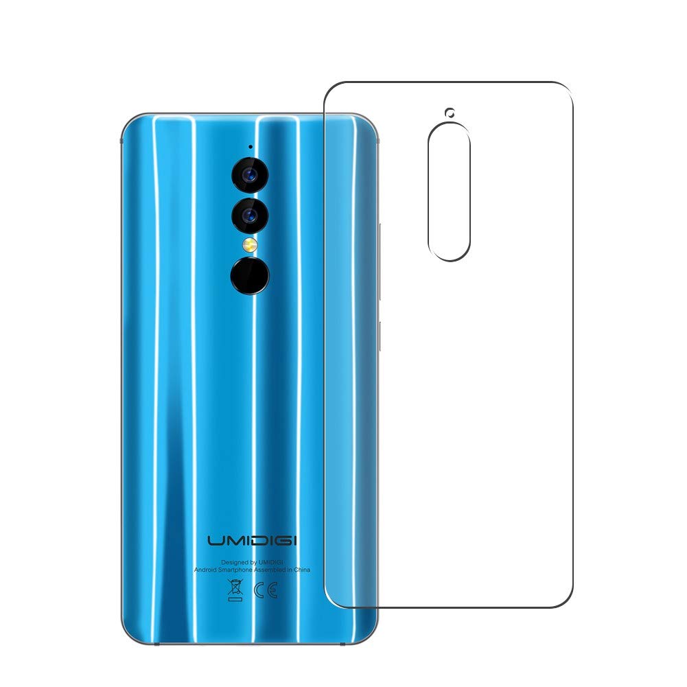 2 Pack Back Screen Protector Film for UMIDIGI A1 Pro - Flexible TPU Guard Cover (Not Tempered Glass) - Scratch Resistant Protection for Phone Back Cover - Perfect for Outdoor Activities, Travel & Daily Use