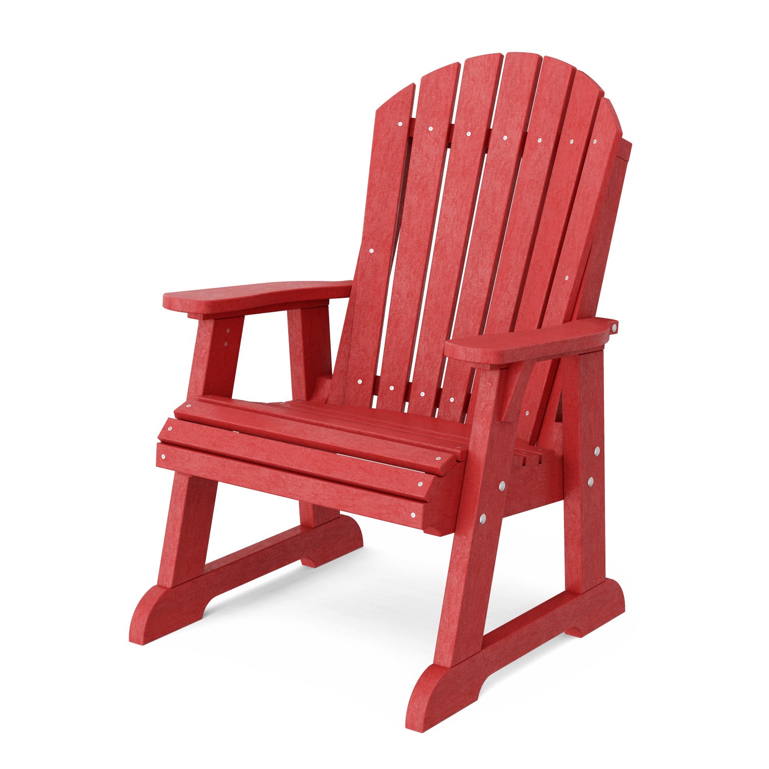 Heritage High Fan Back Chair - Classic Wooden Dining Chair with Upholstered Seat - Perfect for Farmhouse, Rustic & Traditional Dining Rooms