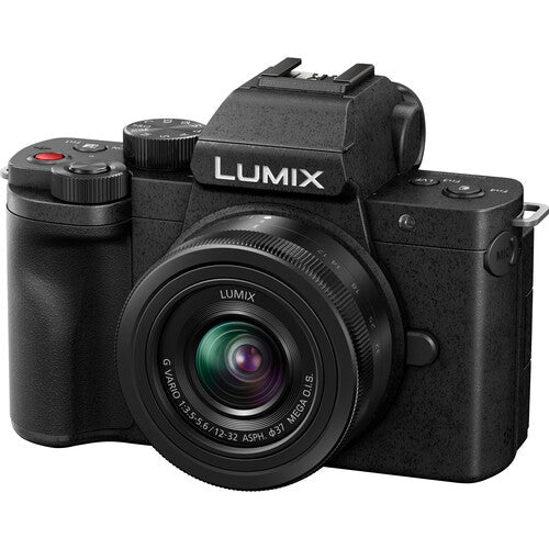 Panasonic LUMIX G100 4K Mirrorless Camera with 12-32mm F3.5-5.6 Lens - Vlogging, Travel & Photography for Content Creators
