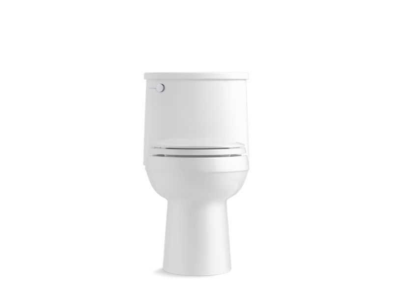 Kohler Adair Comfort Height One-Piece Elongated Toilet 1.28 GPF with Soft-Close Seat - White (Model 3946 0) | Perfect for Modern Bathrooms & Water-Efficient Homes
