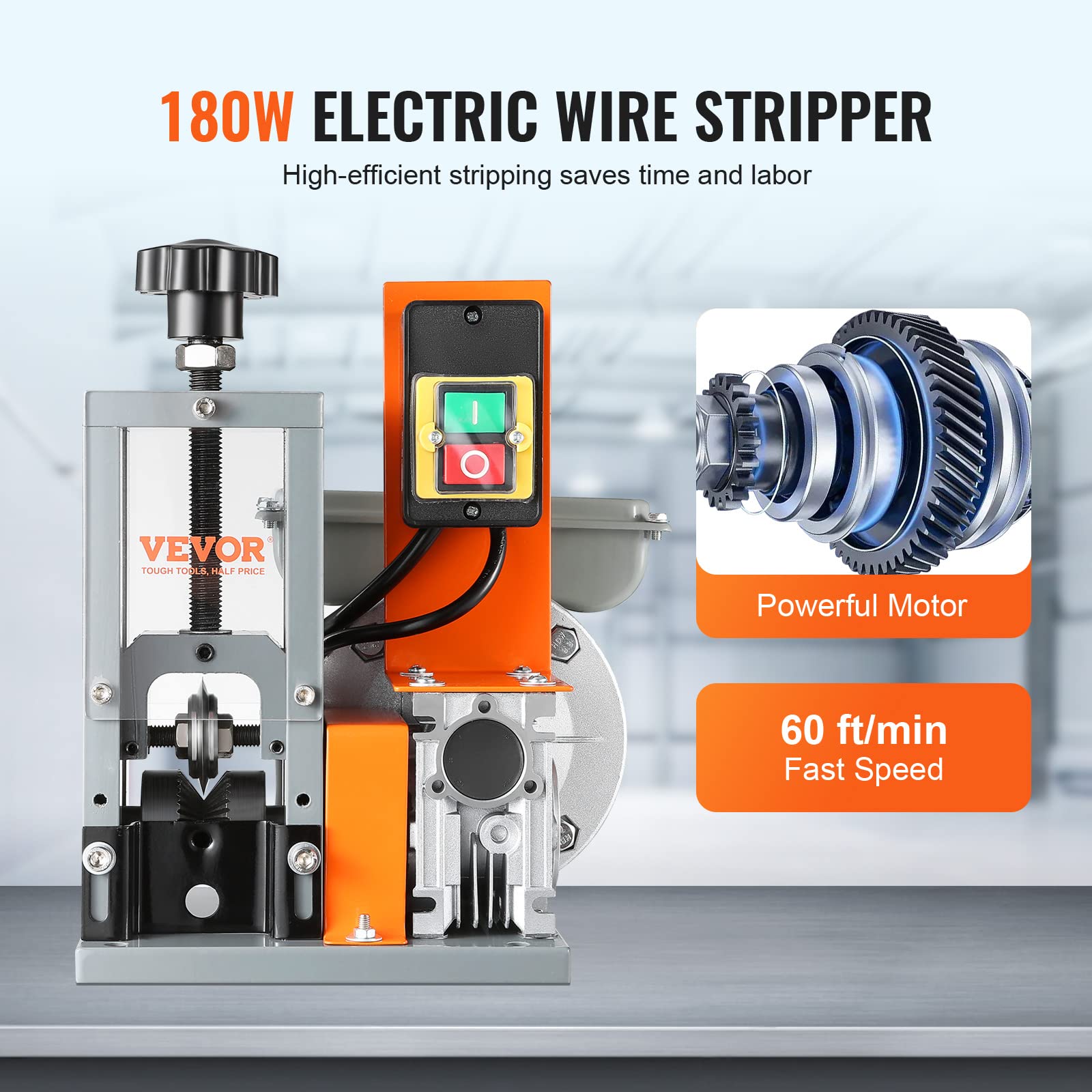 VEVOR Automatic Electric Wire Stripping Machine 0.06