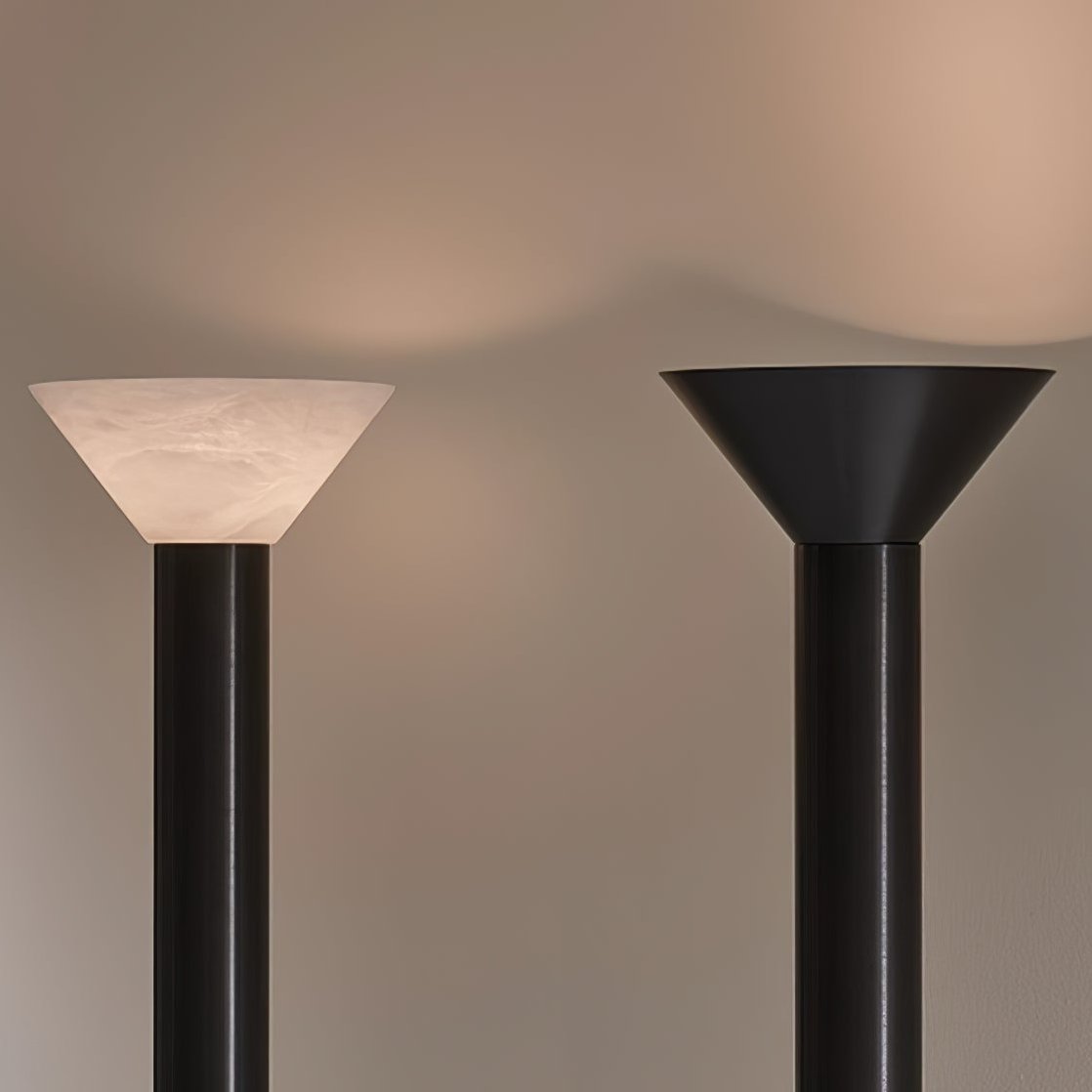 Elena Modern Torchiere Floor Lamp - 60