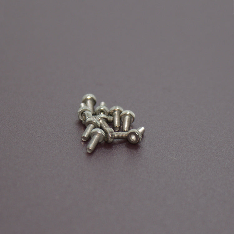 10PCS M2 Hex Socket Head Cap Screws (M2x2/4/6/8/10) for 1/14 Tamiya RC Tractor Truck & Dumper Models - Perfect for RC Vehicle Assembly & Repair