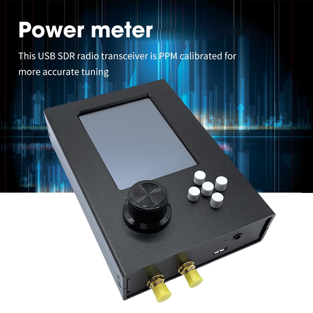 HackRF Portapack H2 SDR Receiver with V1.7.4 Firmware - Complete Software Defined Radio Kit with 3 Antennas & USB Cable for RF Analysis, Wireless Security Research, and Ham Radio Experiments