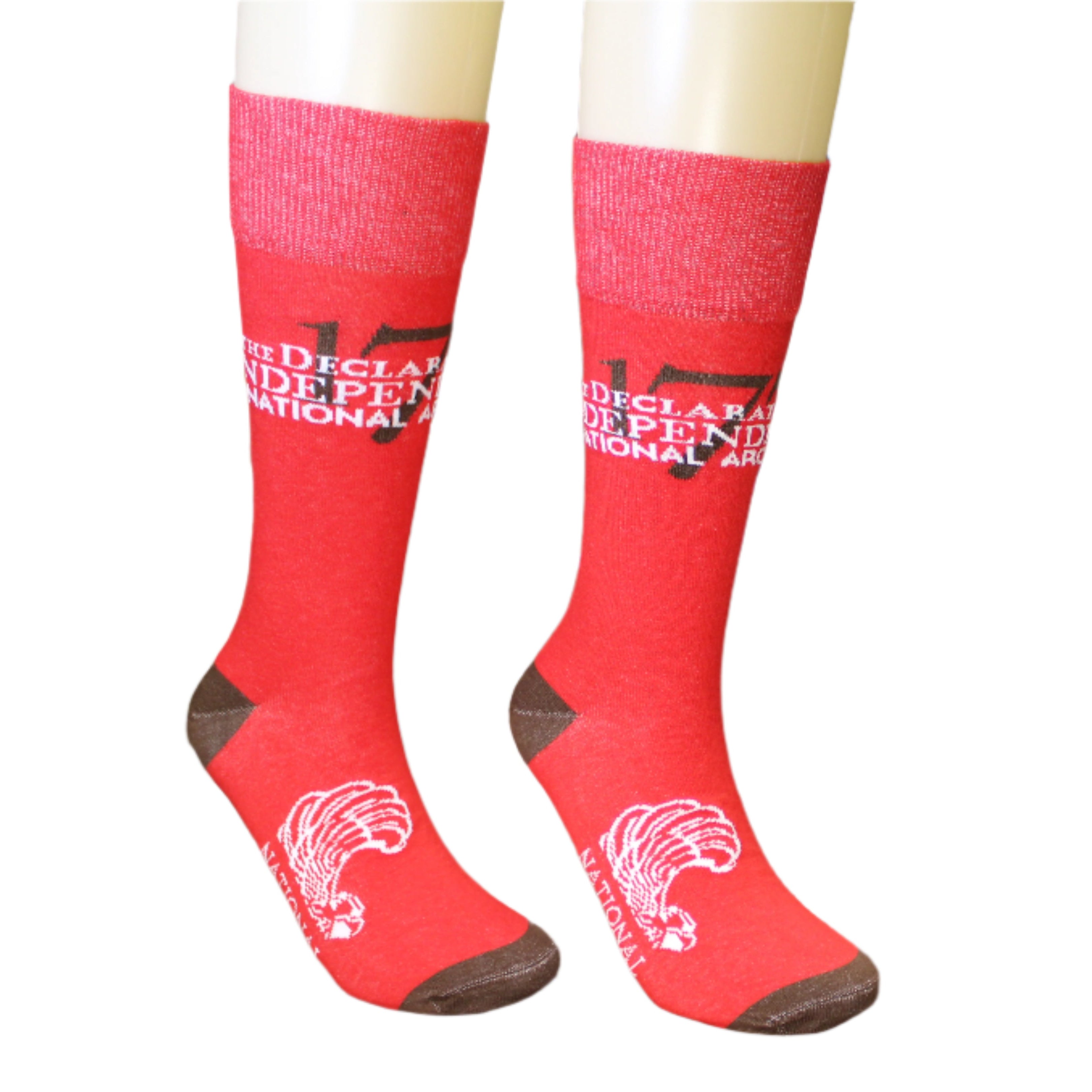 Patriotic Declaration of Independence Socks - American Flag & Founding Fathers Design - Perfect for 4th of July, History Lovers & Gift Giving
