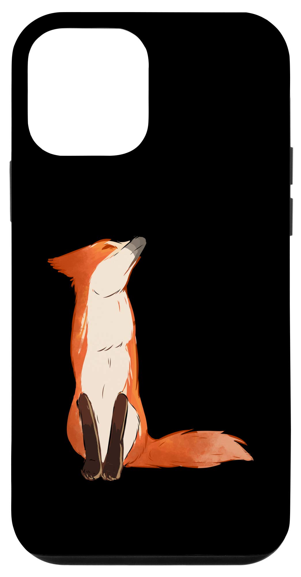 iPhone 12 Mini Watercolor Fox Case - Artistic Painter Design Phone Cover for Protection | Perfect for Artists, Nature Lovers & Creative Professionals