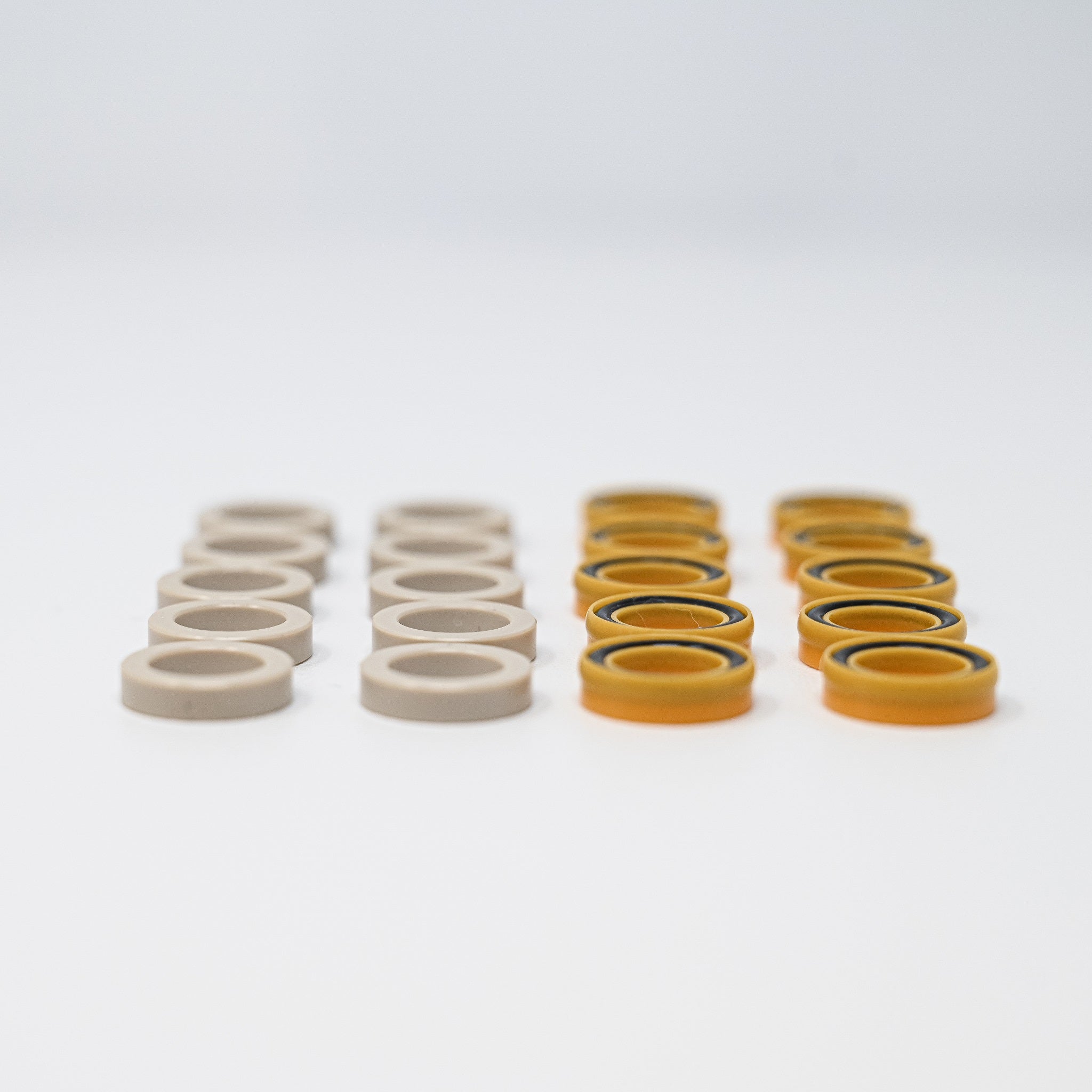 Flangeless Omniflex™ O Ring Seal (3/8 Inch) - 10 Pack - High-Temperature Resistant, Durable Rubber Gasket for Plumbing, Hydraulic Systems & Automotive Applications
