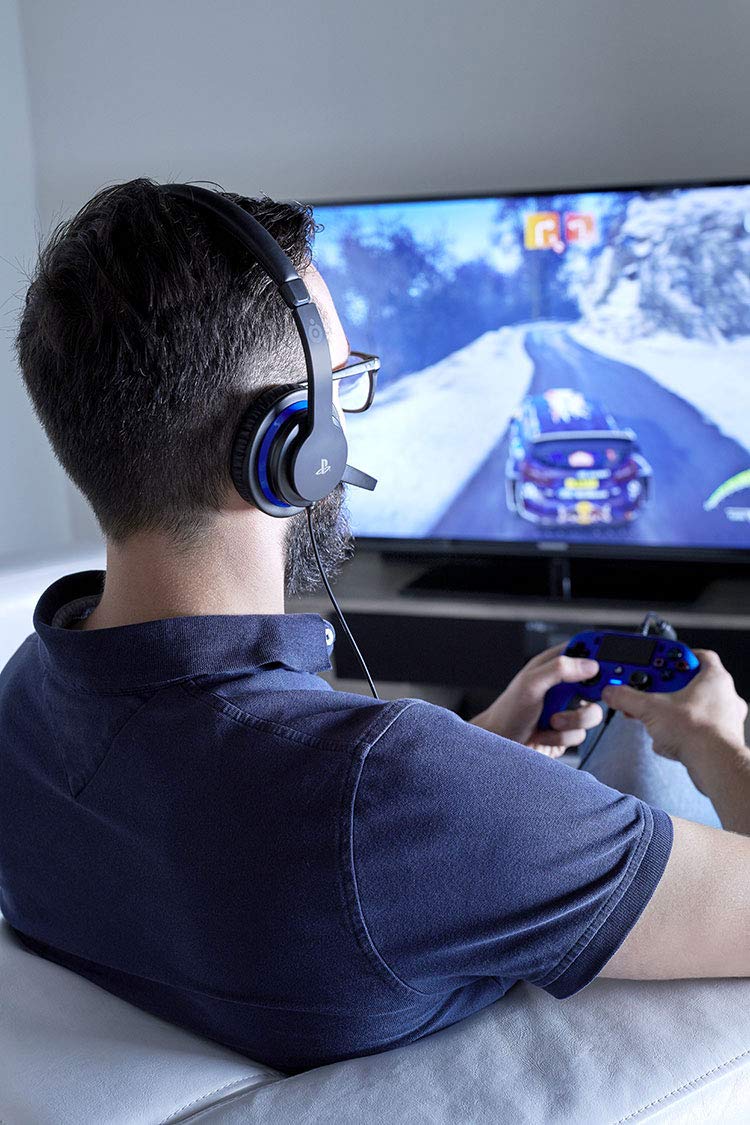 Official Sony Playstation Licensed Mono Headset by Bigben Interactive - Compatible with Playstation 4 - Perfect for Gaming, Streaming & Online Chat