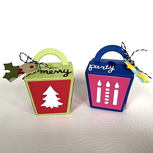 The Stamps of Life Take Out Box Gift Die Set for Card Making & Scrapbooking - Perfect for DIY Greeting Cards, Gift Boxes & Paper Crafting Projects