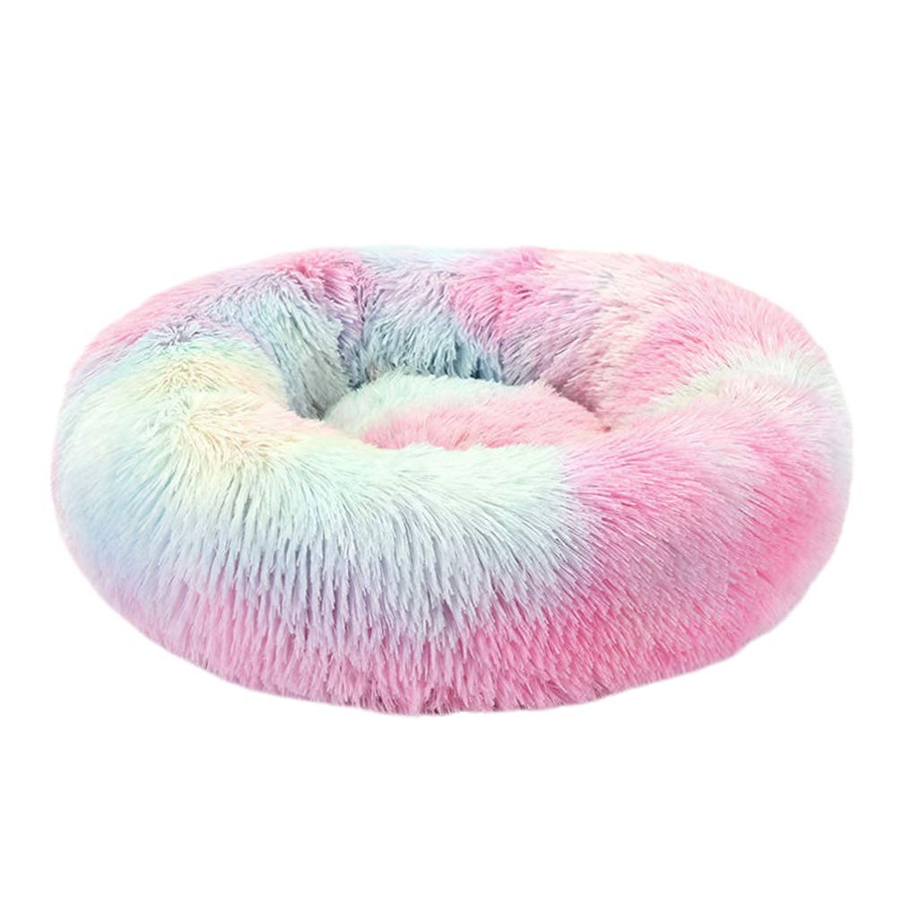 Balacoo Small & Medium Dog Bed - 1pc Faux Fur Pet Bed for Dogs, Calming Couch Cushion with Hairy Design - Perfect for Living Room, Bedroom & Pet Travel