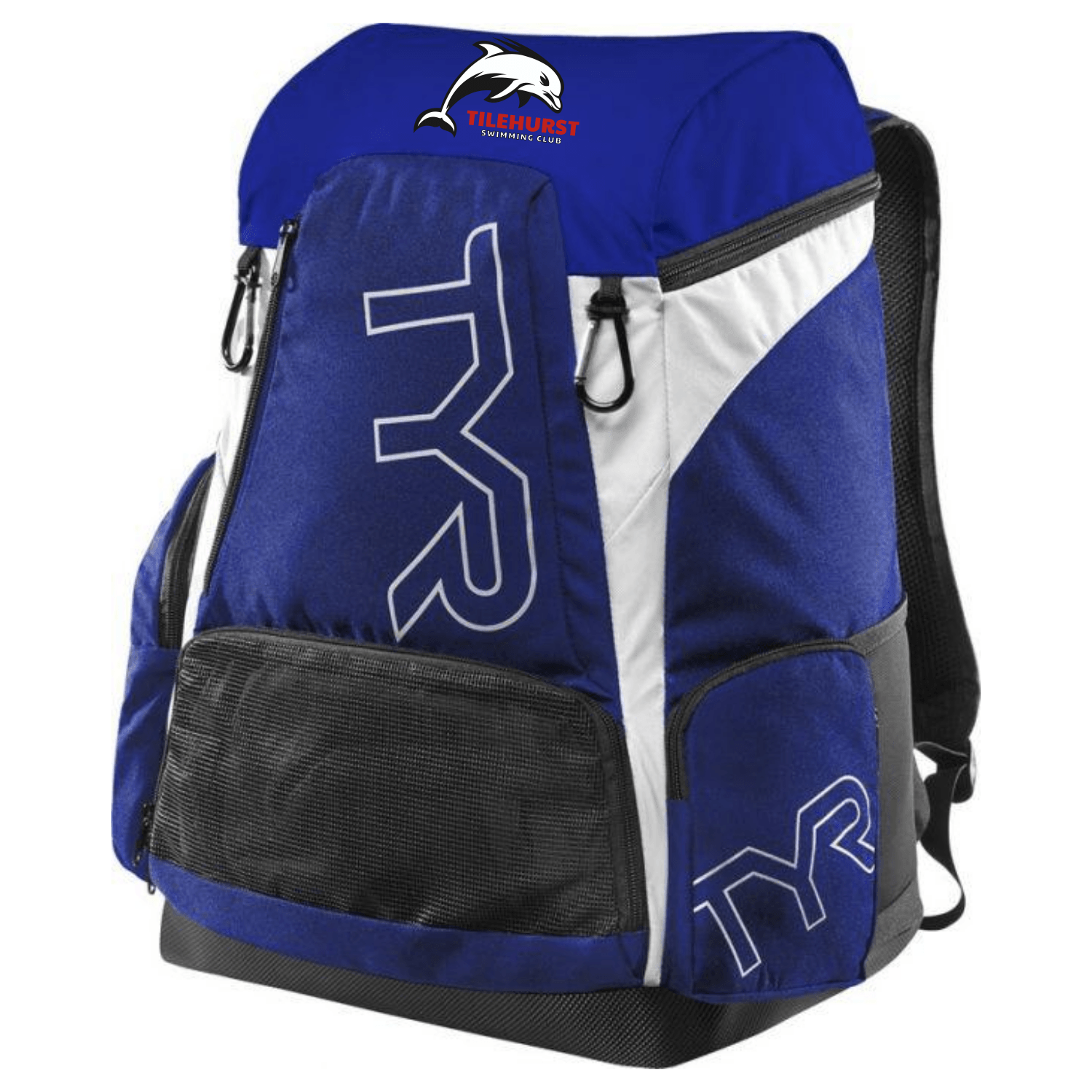 Tilehurst Swimming Club Team Backpack - Waterproof Gym Bag for Swim Team Gear & Competition Essentials | Perfect for Poolside, Travel & Sports Events