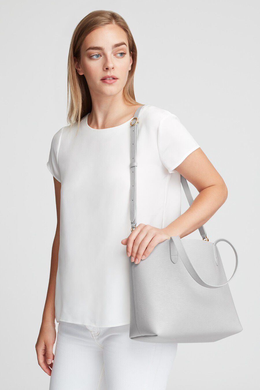 Premium Small Structured Leather Tote Bag for Women - Stylish & Durable Handbag for Work, Travel & Everyday Use