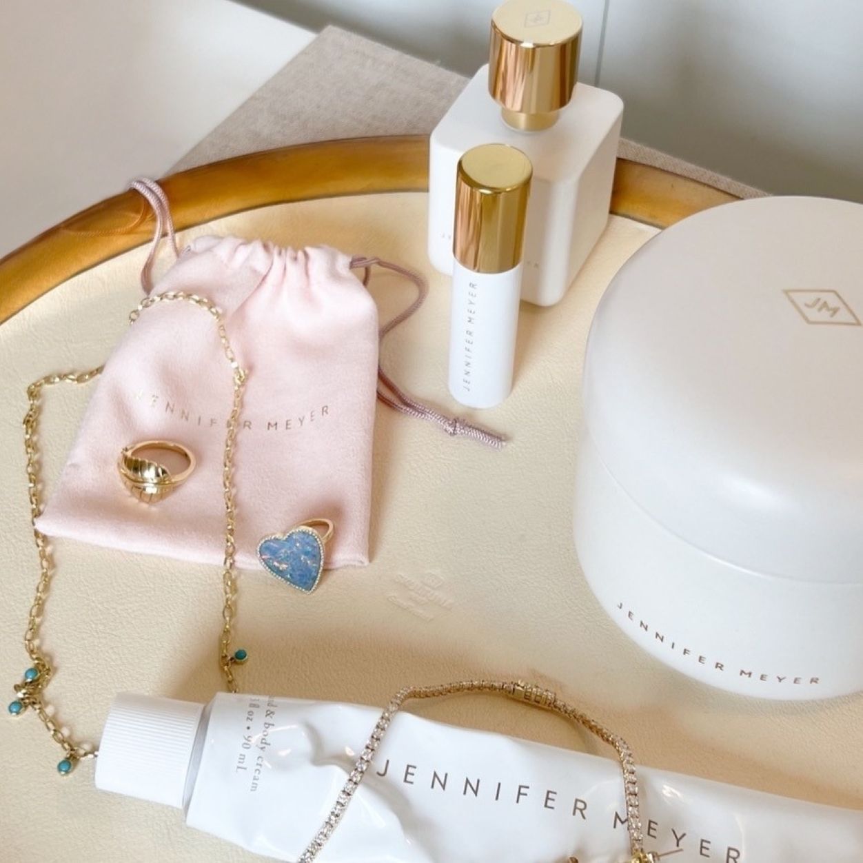 Jennifer Meyer Eau de Parfum - Luxury Floral Perfume for Women, Long-Lasting Fragrance with Notes of Jasmine & Vanilla | Perfect for Date Nights, Special Occasions & Everyday Elegance
