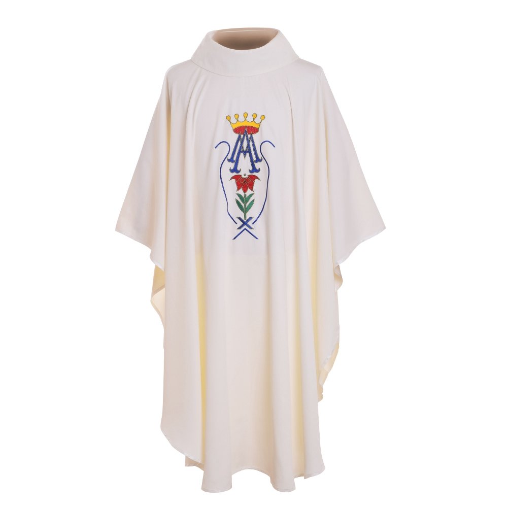 BLESSUME Embroidered Priest Vestments for Catholic Church Mass