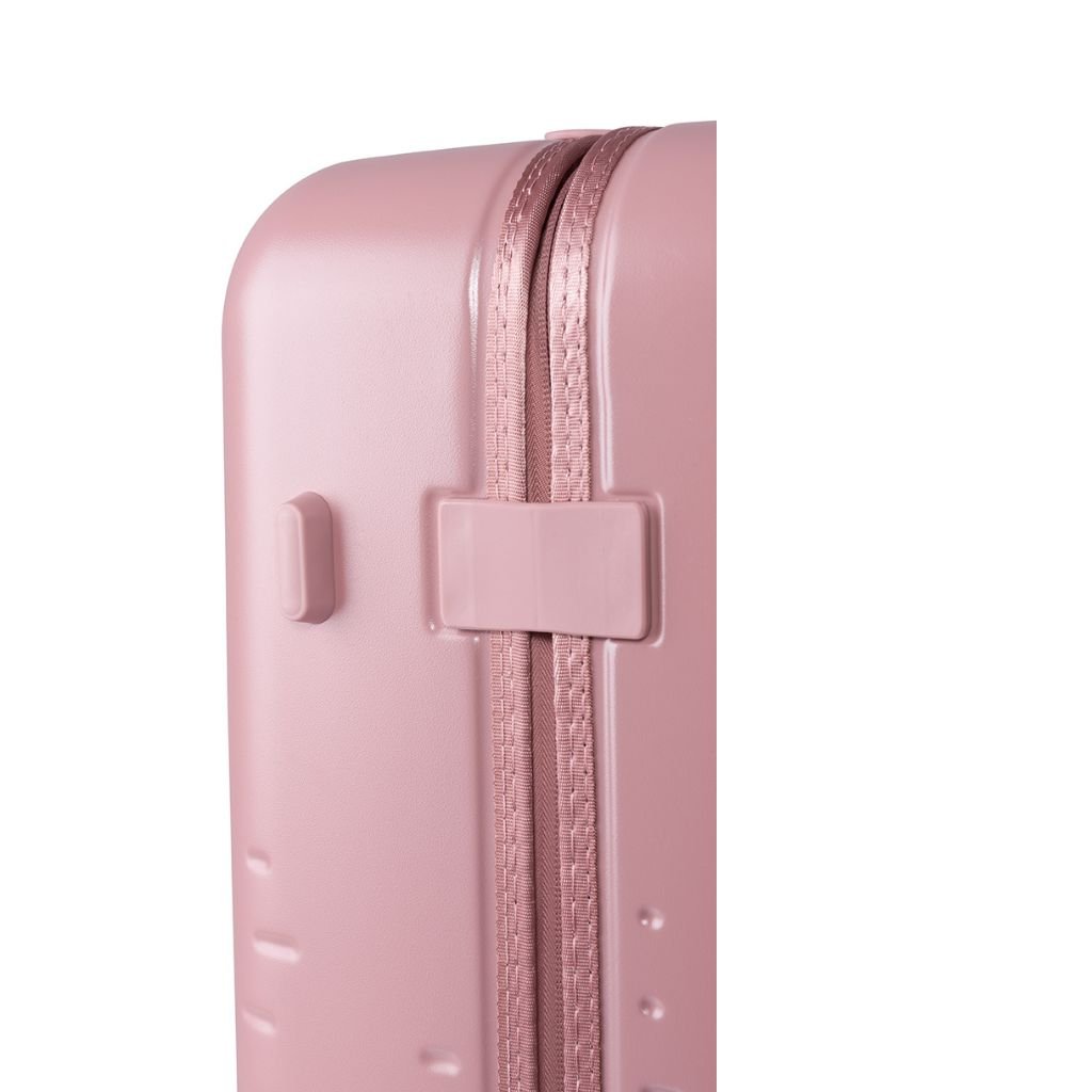 55cm Lightweight Carry-On Suitcase with 360° Spinner Wheels - Pink | Perfect for Air Travel, Weekend Getaways & Business Trips