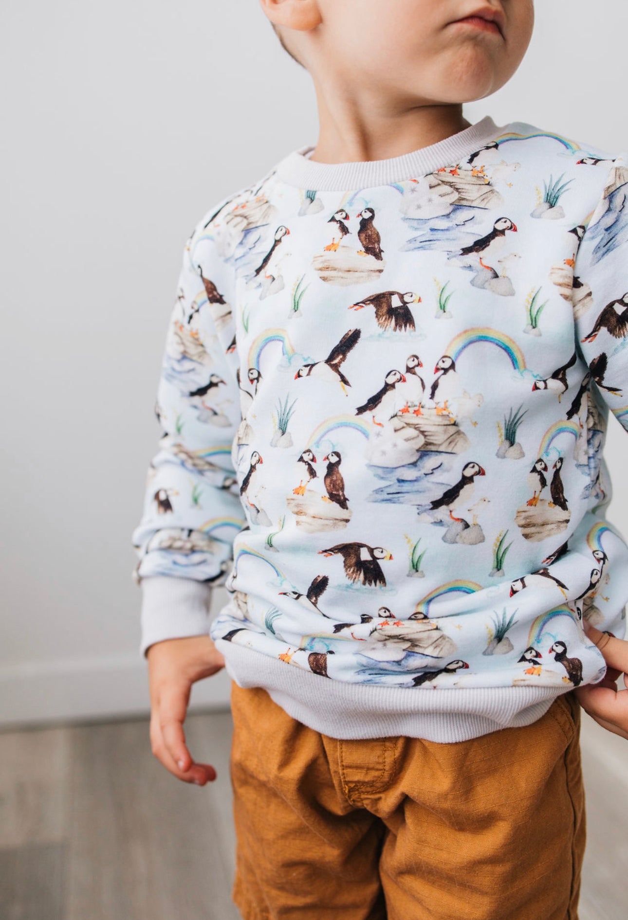 Puffin Point Crewneck Sweatshirt - Soft & Comfortable Unisex Pullover Sweater for Men & Women | Perfect for Casual Wear, Outdoor Activities & Cozy Loungewear