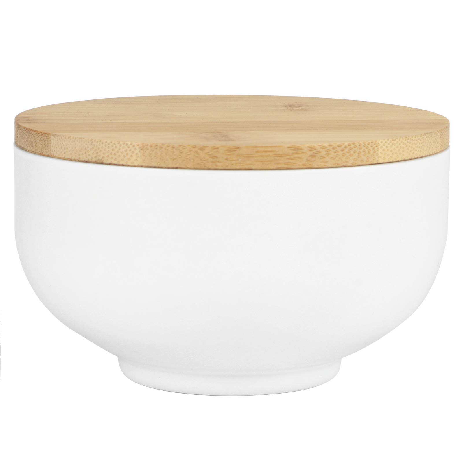 Stainless Steel Double Wall Salad Bowl with Lid - Insulated Food Container for Fruits, Veggies, Snacks (White) | Perfect for Picnics, Office Lunches & Meal Prep